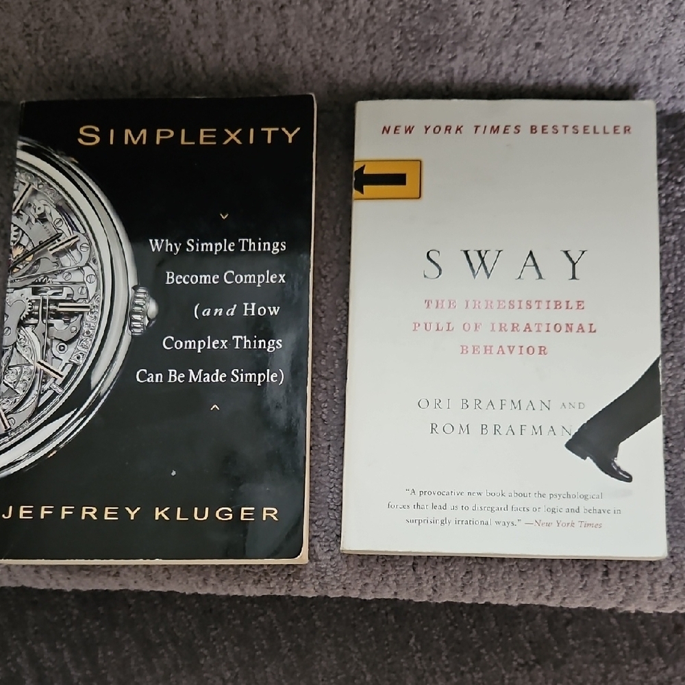 Simplexity and Sway Books